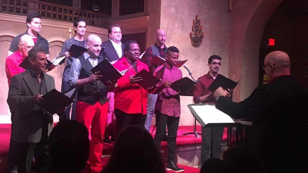 The Miami Gay Men's Chorus and an ensemble group present a Pulse Memorial Concert on June 15. (Facebook)
