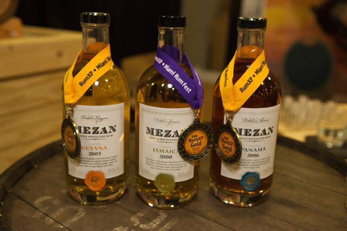 Award winning rums from last year's competition. (Facebook)