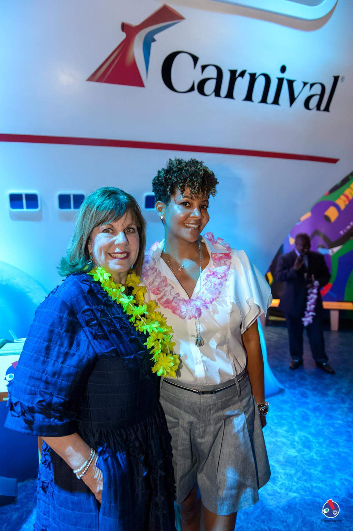 Deborah Spiegelman and Tracy Mourning. Photo by Jason Koerner Photography.