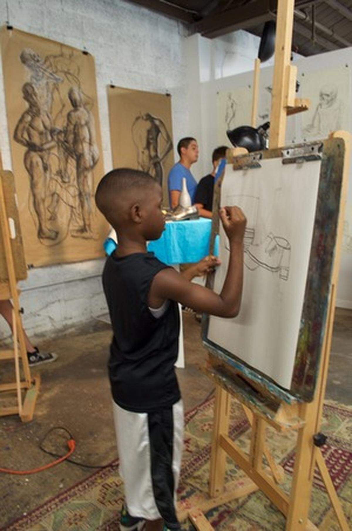 Fat Village Center for the Arts Drawing and Painting Summer Camp