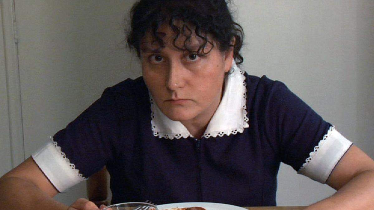 Catalina Saavedra as Raquel, the live-in maid for the Valdes family in the The Golden Globe nominee for Best Foreign Film, The Maid.