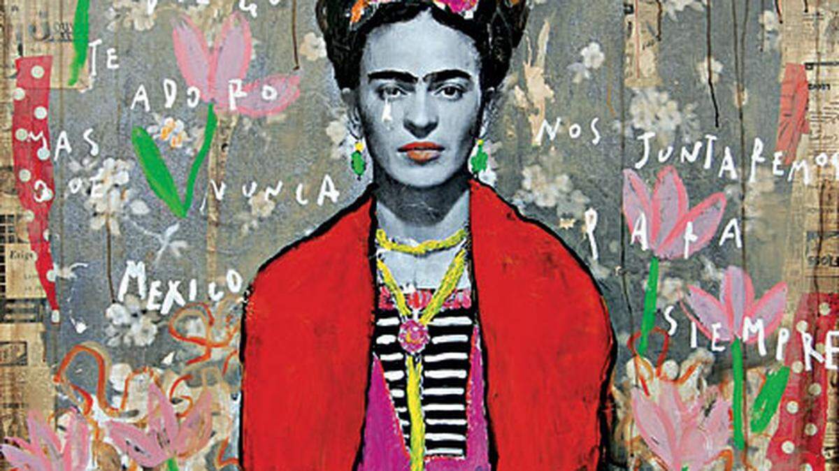 Artist Corinne Dalle-Ore captures Frida Kahlo's style