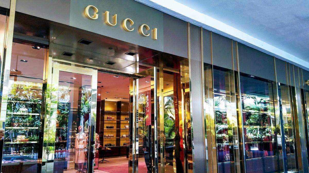 Are you fancy enough to shop at Gucci? We’re thinking no.