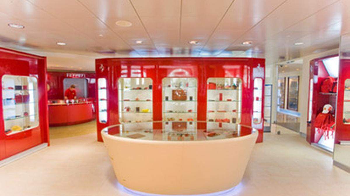The Ferrari Boutique.