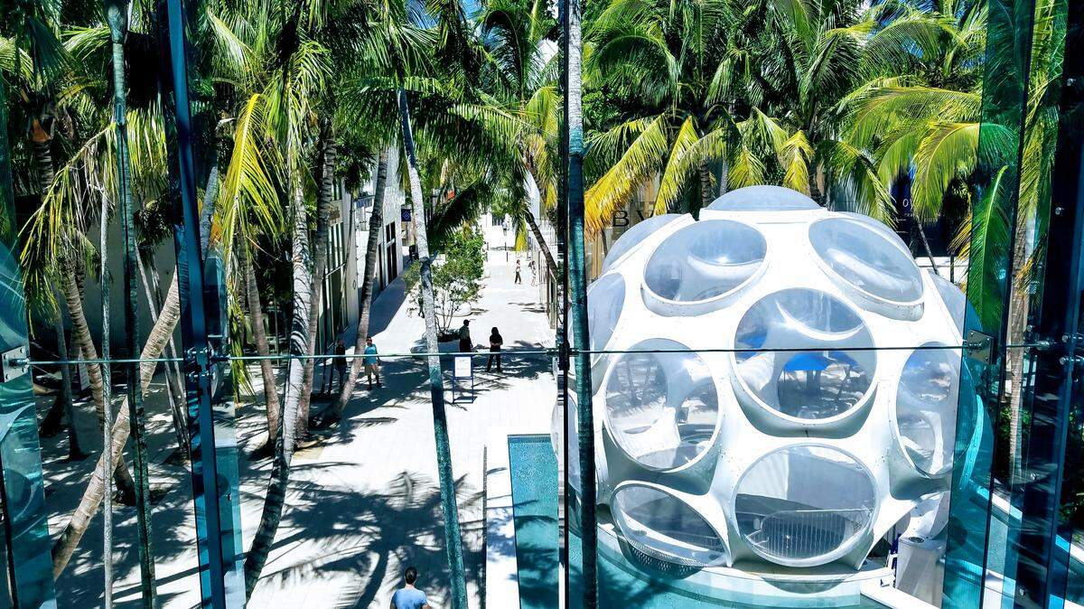 Cultured Magazine and Stantec host “Climate Change, Art & Architecture” at the Miami Design District Palm Court on Thursday