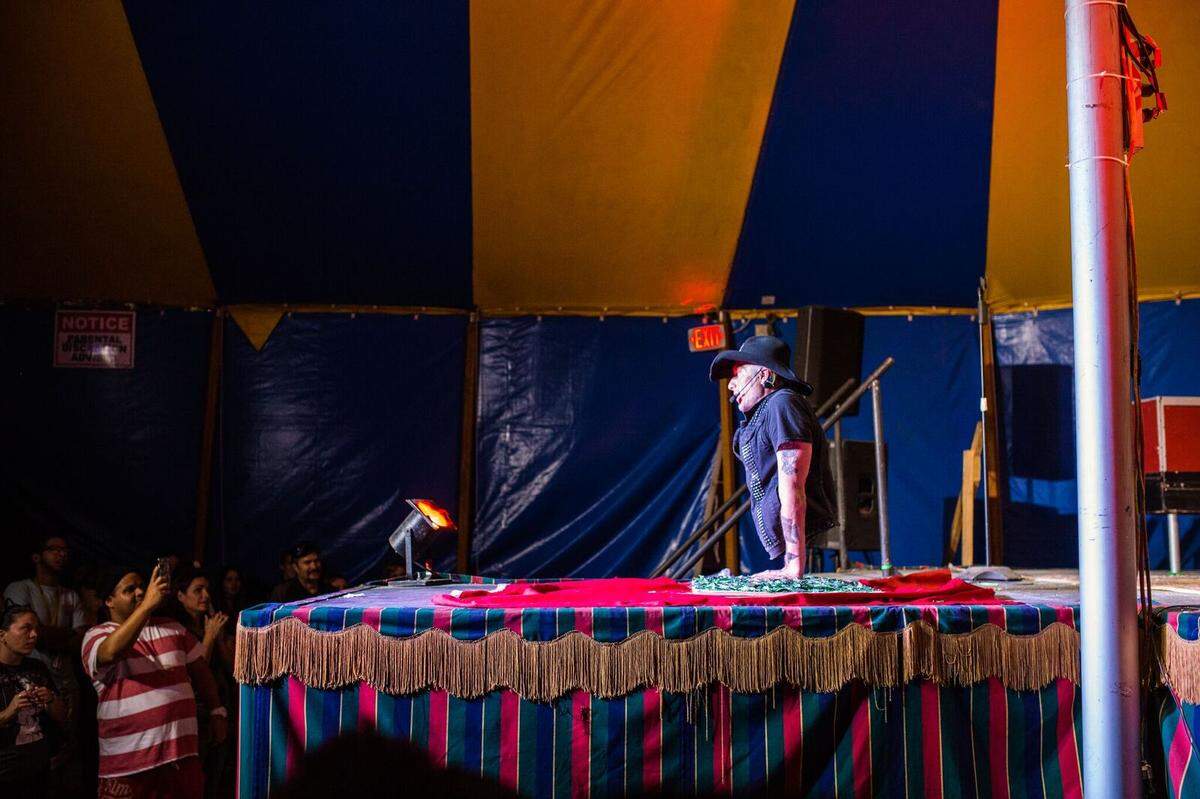Scene from last year's Hellzapoppin Show. (Handout)