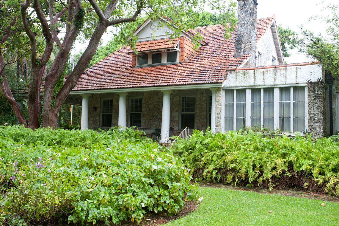 The Merrick House, 907 Coral Way, is listed on the National Register of Historic Places, Monday, Sept. 23, 2013, in Coral Gables. The house was the childhood home of Coral Gables Founder George Merrick. Daniel Bock/Miami Herald)