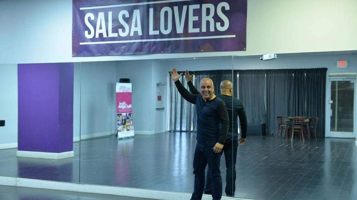 Rene Gueits, founder of Salsa Lovers dance studio, was born and raised in Miami.