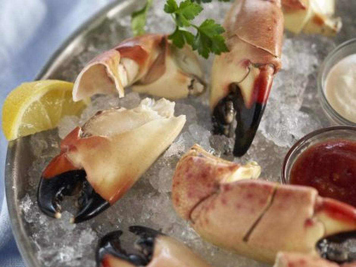 Stone crab season starts Saturday.