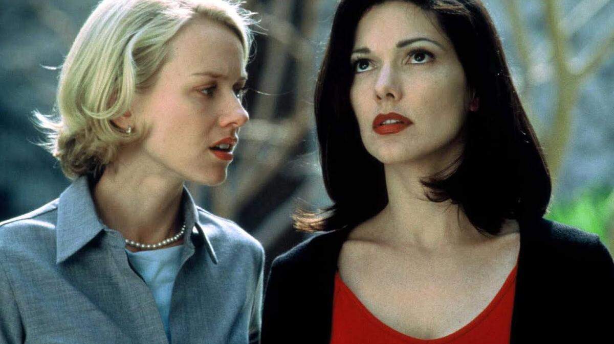 Naomi Watts and Laura Harring star in "Mulholland Drive" and that's all we're going to tell you if you haven't seen it.