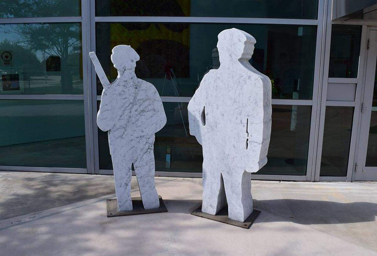 Daniel Joseph Martinez sculpture at FIU. (Facebook)
