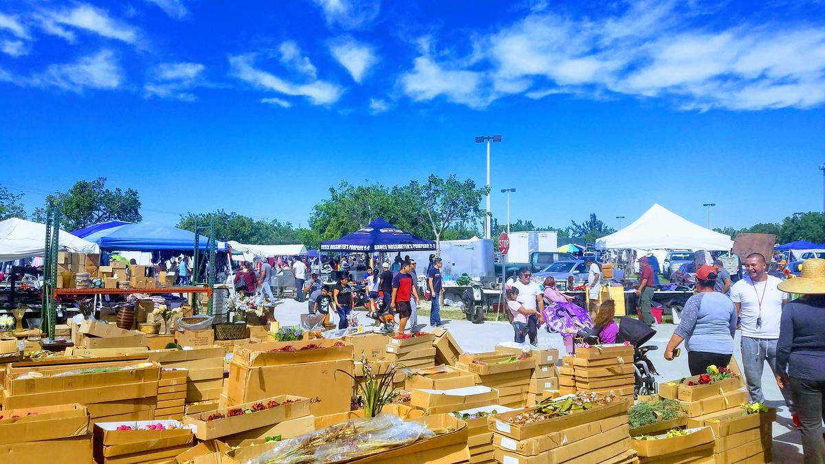 The skies are blue, the flowers are plastic, but there's much, much more to Redland Market Village than the parking lot flea market.