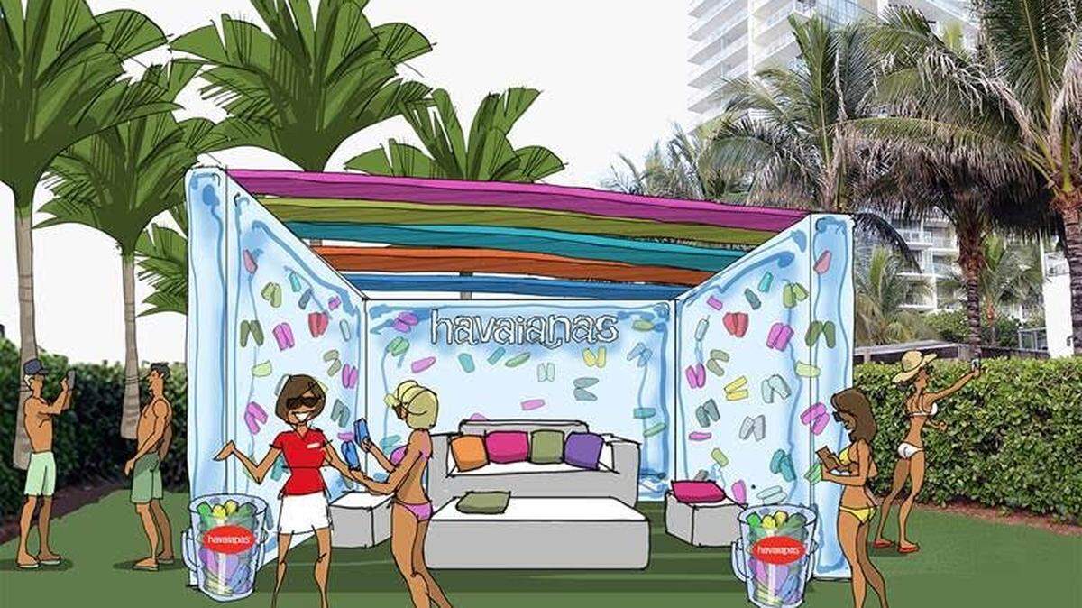 Now that's what we call a cool Pop-Up Lounge. At least for a little while.