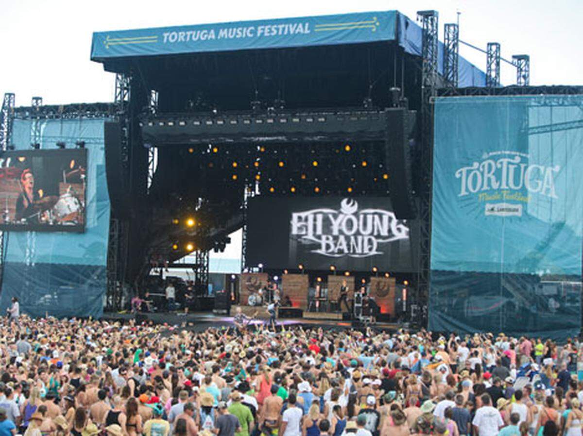 Huge crowds will gather at Fort Lauderdale Beach Park for the Tortuga Festival.
