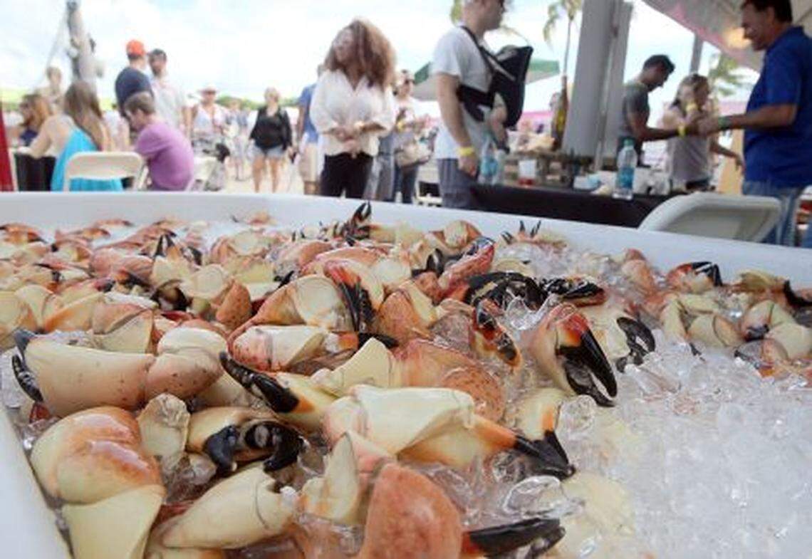It's all about seafood this weekend at the South Beach Seafood Festival. (Pedro Portal/El Nuevo Herald)