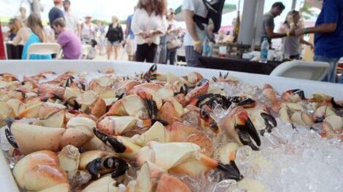 Kick off stone crab season at this popular seafood festival in Miami Beach