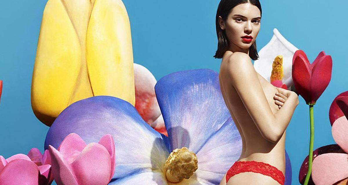 Kendall Jenner for La Perla