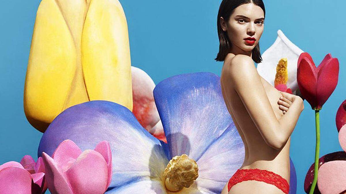 Kendall Jenner for La Perla
