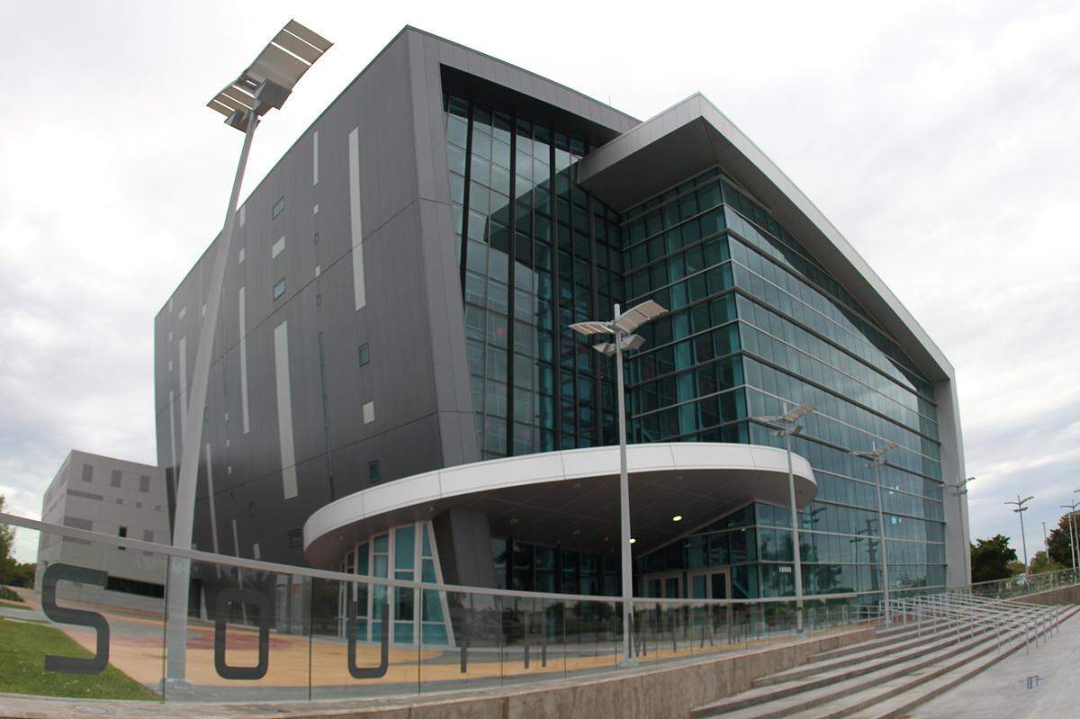 The nearly complete South Miami-Dade Cultural Arts Center, pictured on Thursday, March 10, 2011, located in Cutler Bay, will showcase large and small performances in its different theaters, outdoor concerts and offer rehearsal space for those events.
