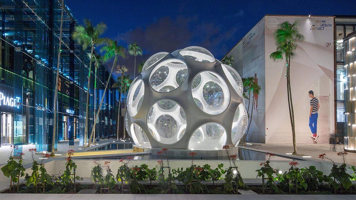 The Palm Court in the Design District.