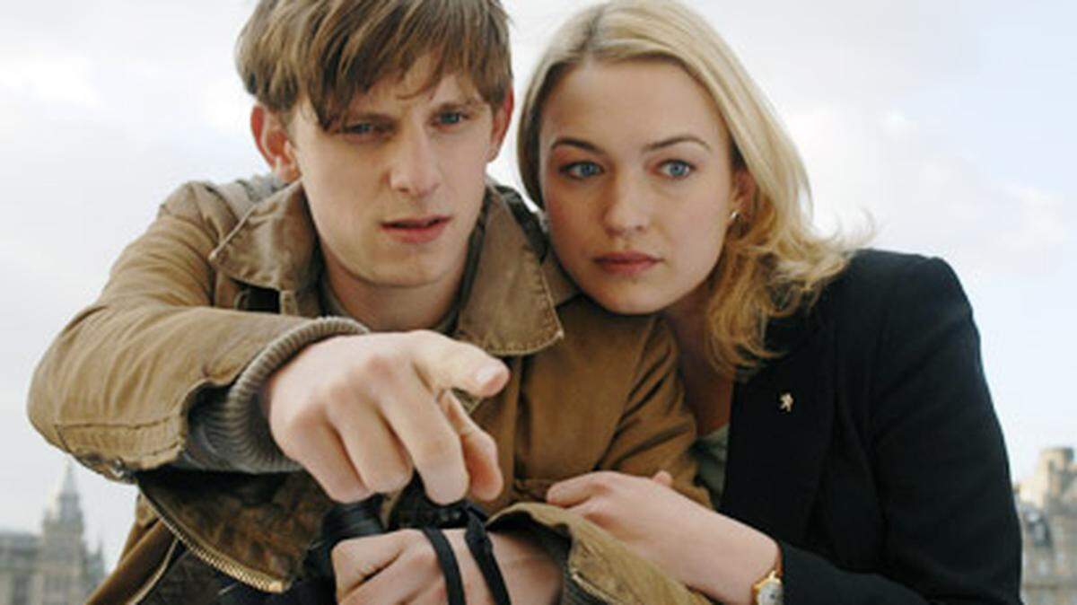  Jamie Bell and Sophia Myles in Mister Foe, a Magnolia Pictures release. Photo courtesy of Magnolia Pictures.<!-- end forecolor -->