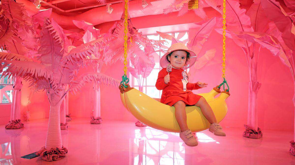 El nuevo Museo del Helado incluirá las palmeras rosa, pero esta vez no es apto para niños.