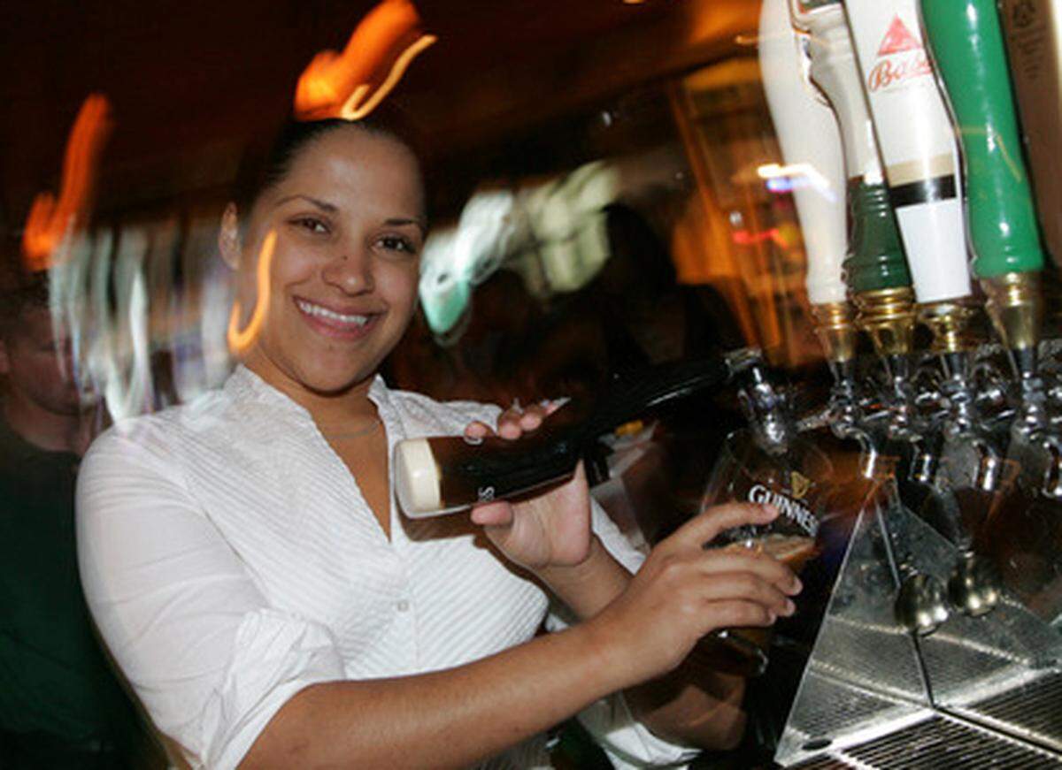 Cathy Paula at The Irish Times Pub and Eatery, 5850 Sunset Dr., in South Miami. Photo: Joshua Prezant.