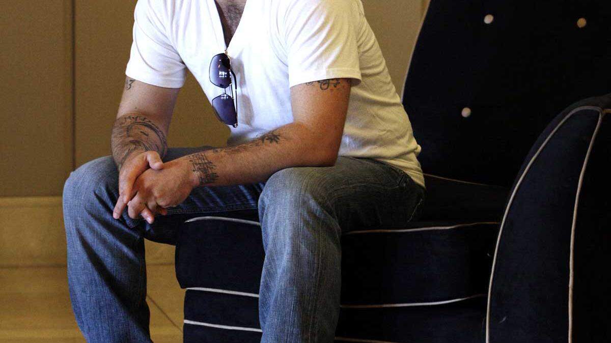NO VIP ROOMS FOR HIM: Pitbull keeps a low profile, but fans approach him anywhere he goes.