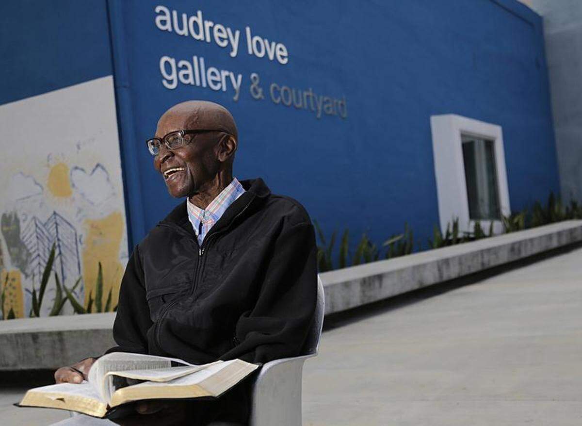 On Tuesday, March 7, 2017 former American Bakeries Company employee, Joe Gedeon, 67, is photographed inside the Bakehouse Art Complex where he has worked since the start of the art space 30 years ago.