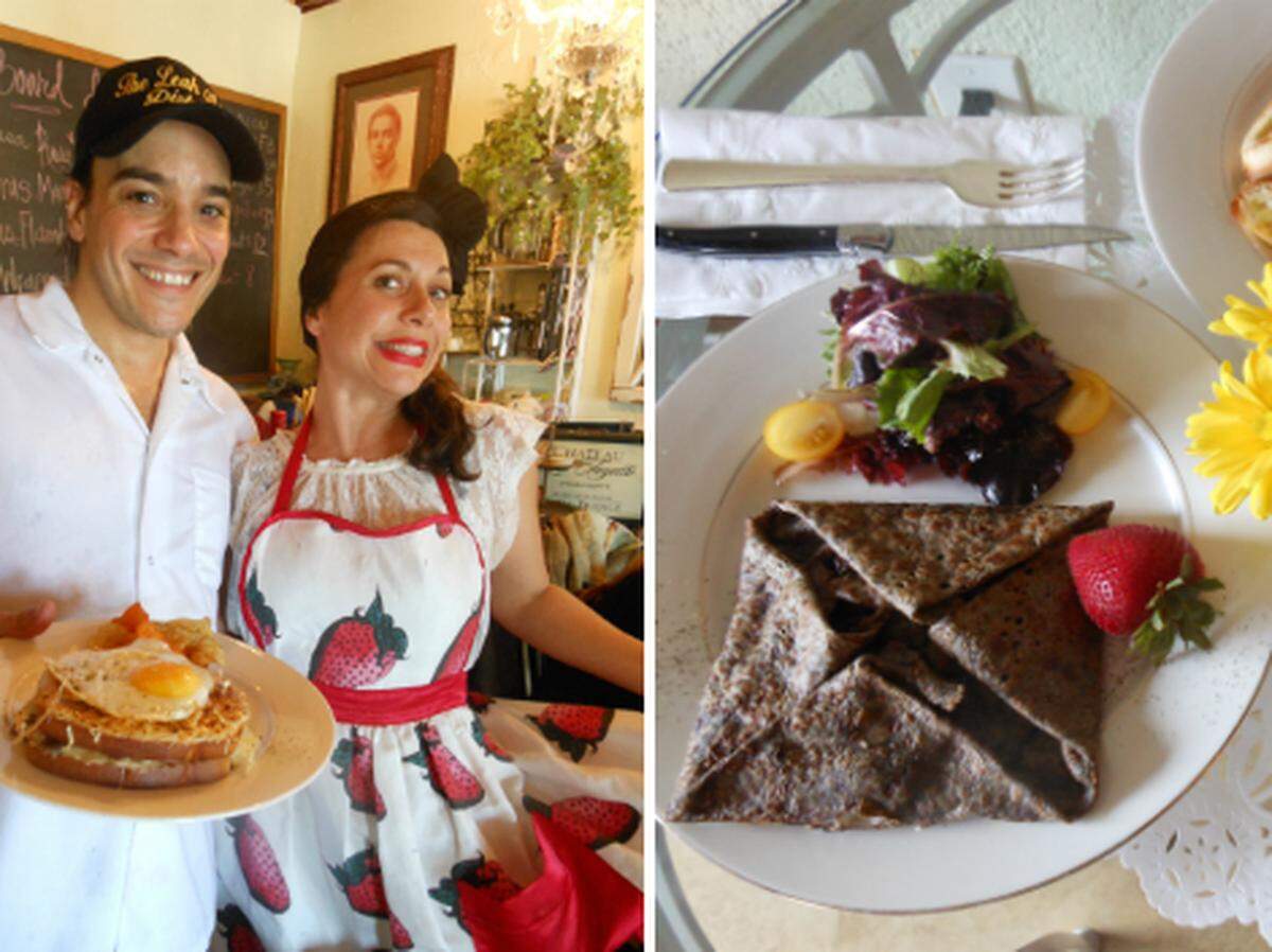 Benoit Rablat and Sandy Sanchez run La Fresa Francesa in Hialeah. Photo by Linda Bladholm
