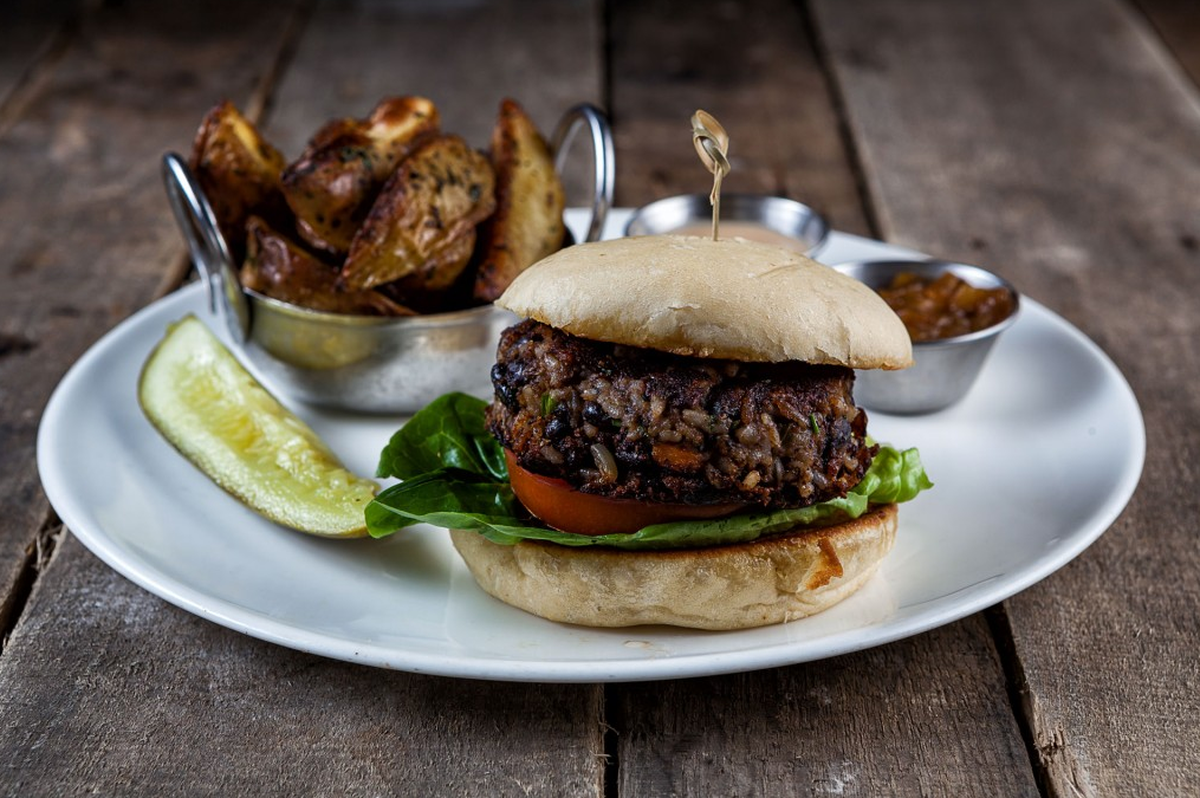 Black Bean Veggie Burger