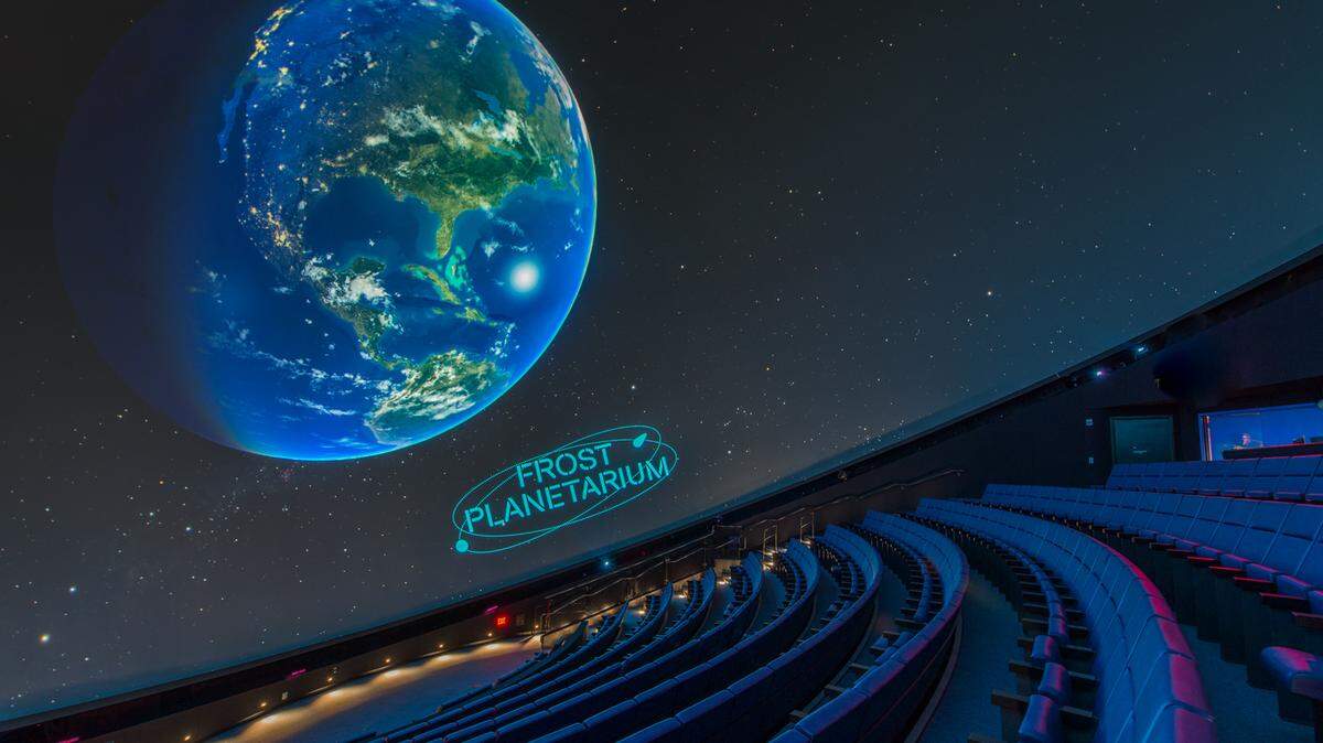 Frost Planetarium at the Phillip and Patricia Frost Museum of Science
