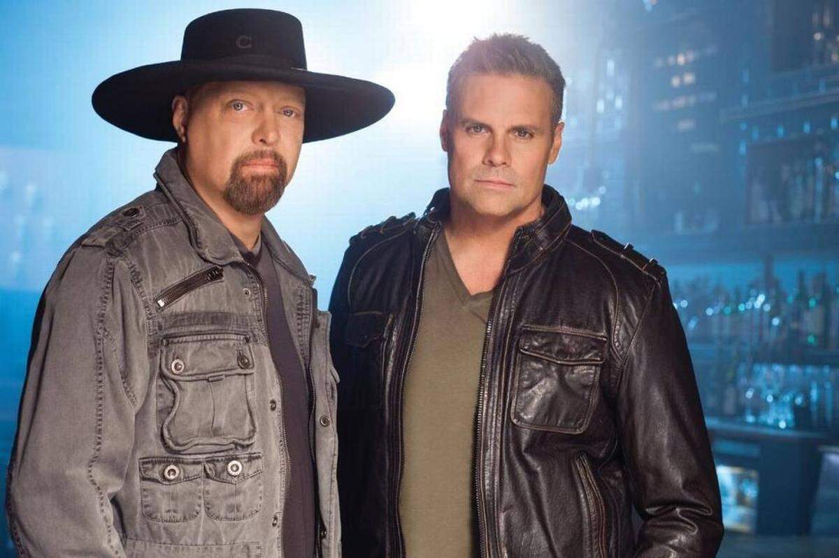 Eddie Montgomery and Troy Gentry of Montgomery Gentry. Kristen Barlow)/Handout
