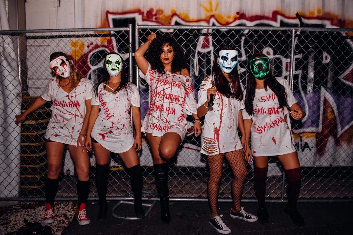 The Purge is on at HalloWYN for Halloween 2017.