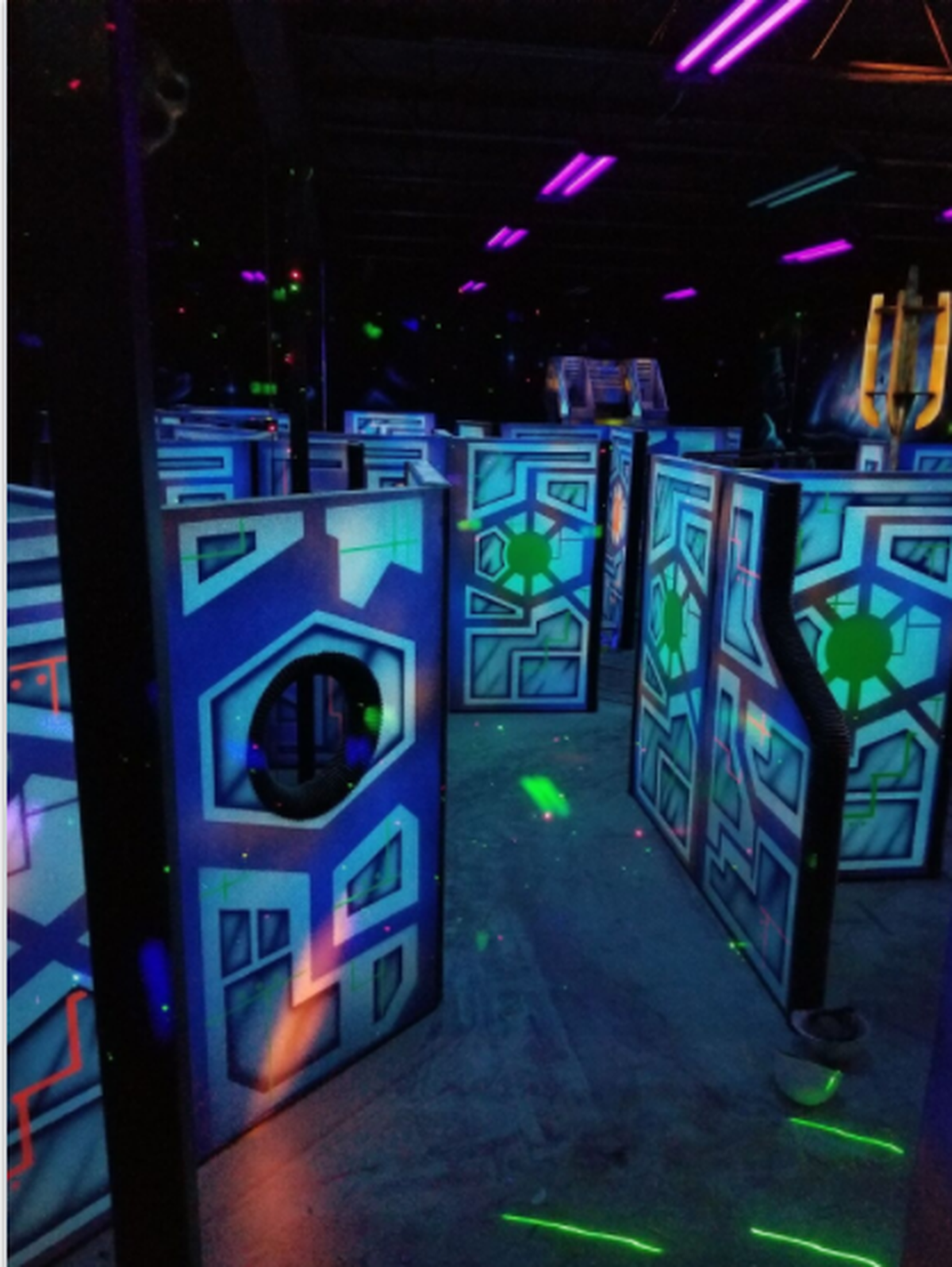 Laser tag at FunDimension.