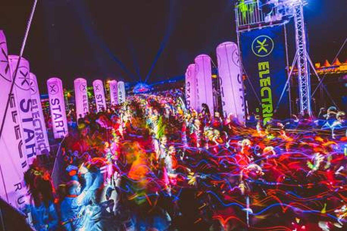 The Electric 5K will light up the night at Bayfront Park in Downtown Miami.