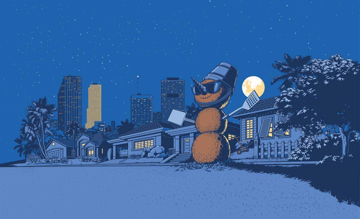 Last snow illustration from Funky Buddha in Fort Lauderale. (Handout)
