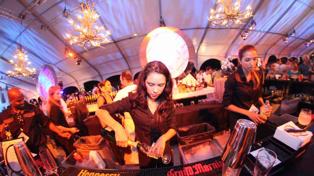 Scenes from the opening event for the South Beach Wine &amp; Food Festival, Moet Hennessy’s The Q and Q After Dark. Photo: Tomas Loewy