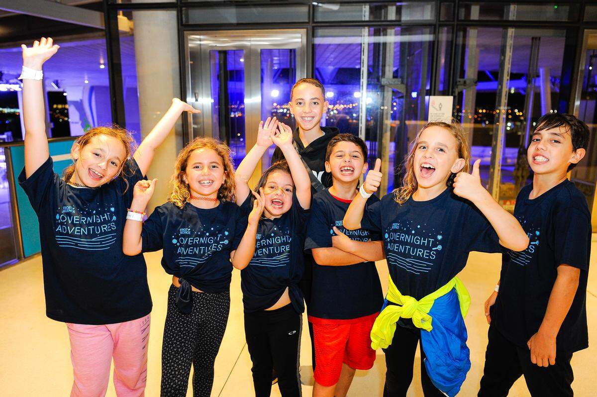PHOTO MIAMI, FL - February 09: Frost Science Overnight Adventure on February 09, 2018 in Miami, Florida. (Photo by Sergi Alexander / Eyeworks Production).