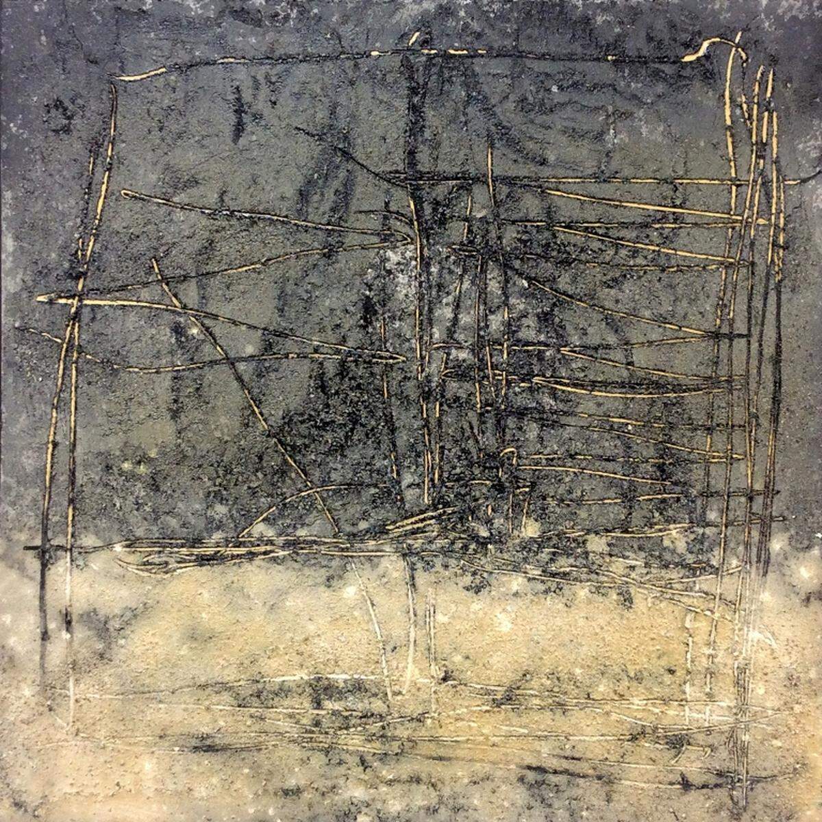 Let the Wise by Edward Lentsch, 2014 mixed media on canvas