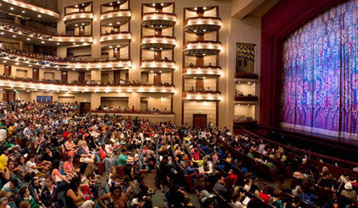This is the Adrienne Arsht Center for the Performing Arts, home to theater, music, dance and opera. It is not in Kendall.