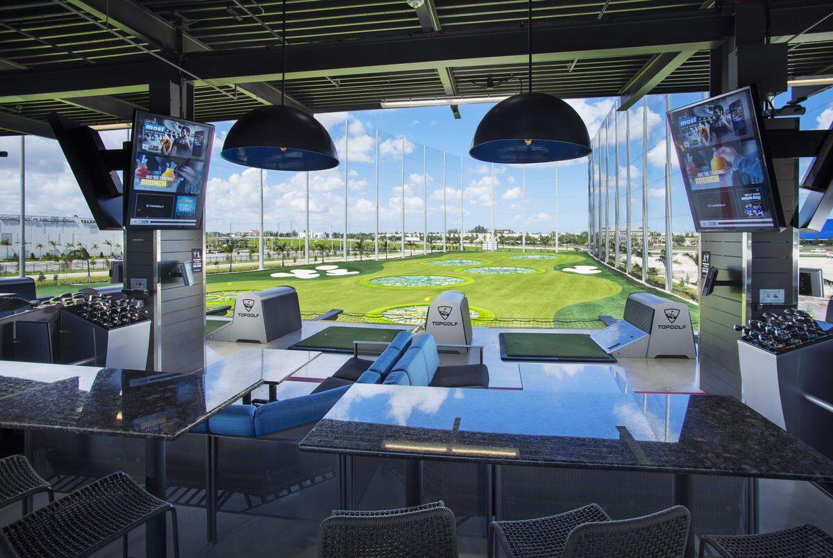 Your view at Topgolf.