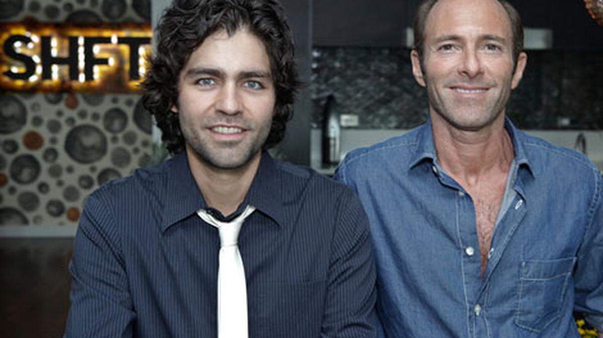Actor Adrian Grenier and Peter Glatzer of SHFT.com target Miami's Arts &amp; Entertainment district