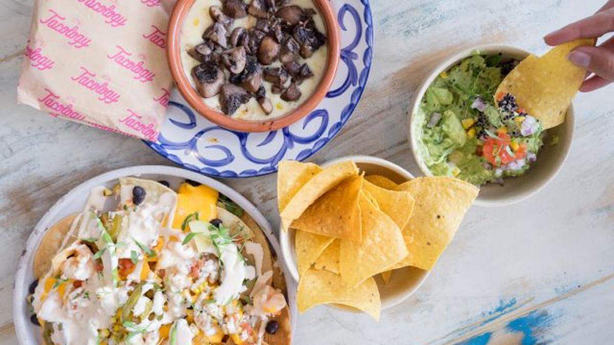 Dishes from Tacology.