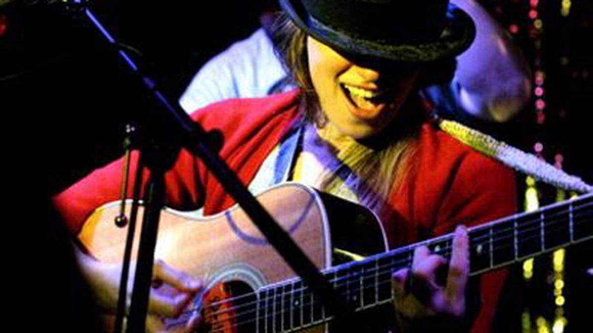 Rachel Goodrich: making musical magic. Photo: Yvette Labov