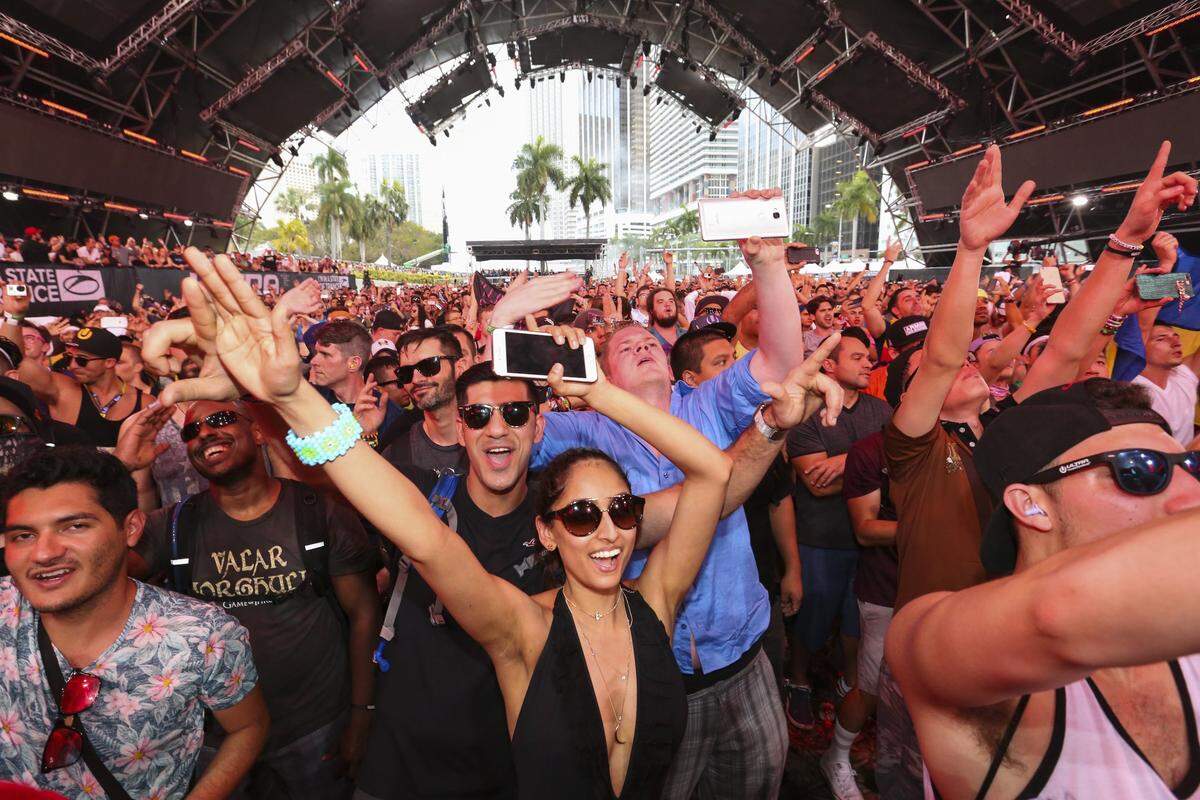 Ultra Music Festival is a three-day electronic dance music event in downtown Miami.
