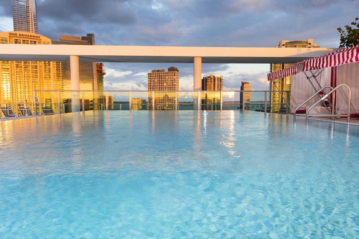 Atton Brickell pool and view. (Handout)