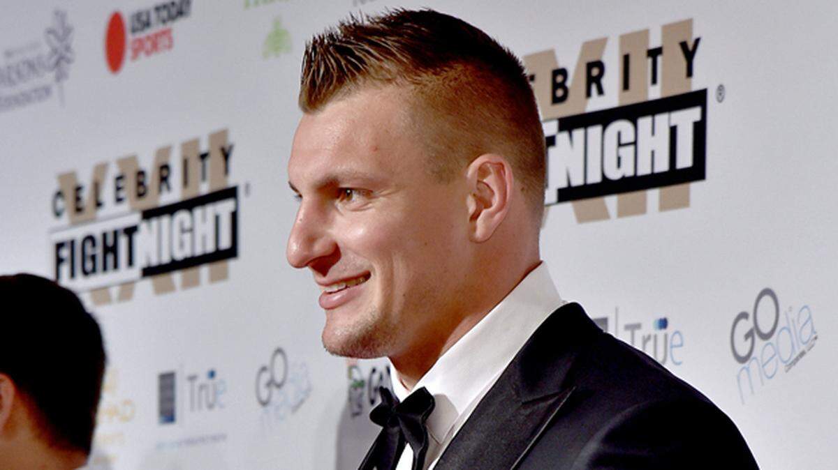 PHOENIX, ARIZONA - APRIL 09:  NFL player Rob Gronkowski attends Muhammad Ali's Celebrity Fight Night XXII at the JW Marriott Phoenix Desert Ridge Resort &amp; Spa on April 8, 2016 in Phoenix, Arizona.  (Photo by Mike Windle/Getty Images for Celebrity Fight Night)