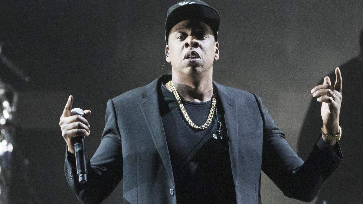 Jay-Z performs during a campaign rally for Democratic presidential candidate Hillary Clinton in Cleveland. The rap icon announced the “4:44” tour on Monday, July 10, 2017, which kicks off Oct. 27, 2017, at the Honda Center in Anaheim, Calif. It wraps Dec. 21, 2017, at the Forum in Inglewood, Calif. (AP Photo/Matt Rourke, File)