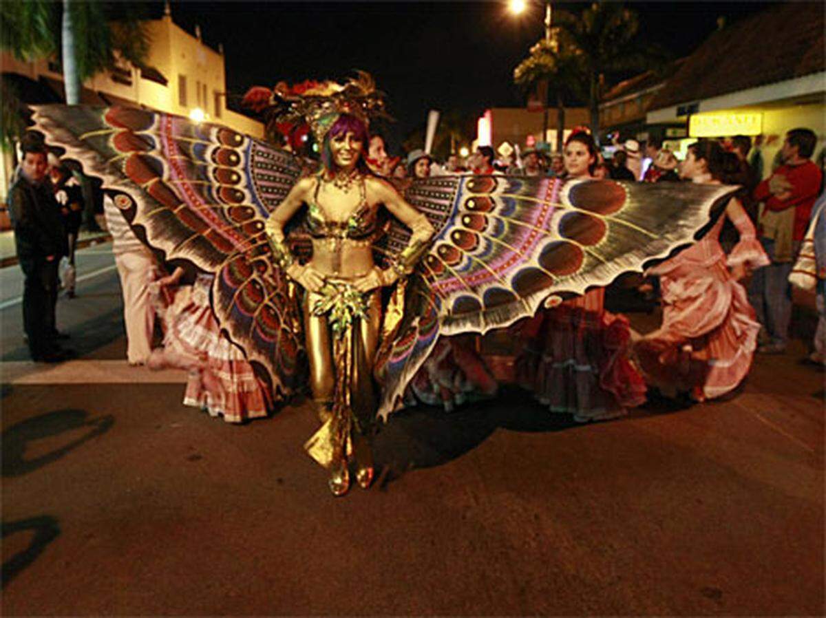 Getting down at Viernes Culturales in Little Havana.